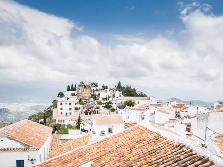 Comares in Malaga, Spainの写真素材