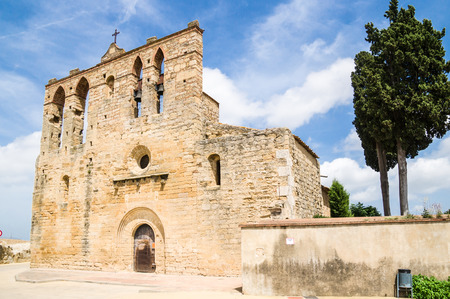 Peratallada in Girona, Catalonia, Spainのeditorial素材