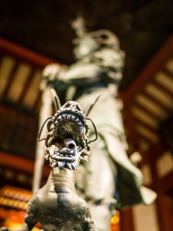 TOKYO, JAPAN - MARCH 21: Sensoji Temple on March 21, 2015 in Tokyo, Japan. This buddhist temple is the symbol of Asakusa and one of the most famous temples of Japan.のeditorial素材