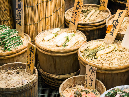 KYOTO, JAPAN - MARCH 23: Teramachi dori on March 23, 2015 in Kyoto, Japan. In this area is the famous Nishiki Market.のeditorial素材