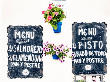 CORDOBA, SPAIN - MAY 08: typical street on May 08, 2015 in Cordoba, Spain. The historic centre was named a UNESCO World Heritage Site.のeditorial素材