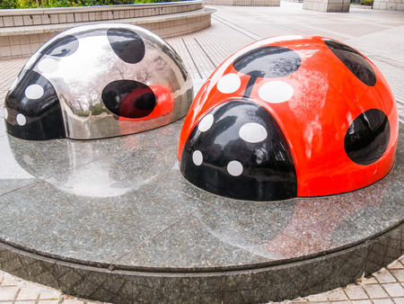 TOKYO, JAPAN - MARCH 31: Skyscraper district on March 31, 2015 in Tokyo, Japan. It is one of the 47 prefectures of Japan, and is both the capital and largest city of Japan. The Greater Tokyo Area is the most populous metropolitan area in the world.のeditorial素材