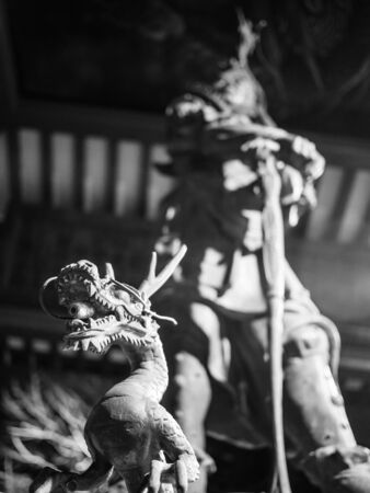 TOKYO, JAPAN - MARCH 21: Sensoji Temple on March 21, 2015 in Tokyo, Japan. This buddhist temple is the symbol of Asakusa and one of the most famous temples of Japan.のeditorial素材