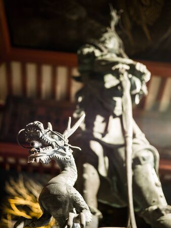 TOKYO, JAPAN - MARCH 21: Sensoji Temple on March 21, 2015 in Tokyo, Japan. This buddhist temple is the symbol of Asakusa and one of the most famous temples of Japan.のeditorial素材