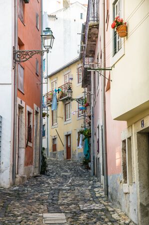 Lisbon street, Portugalの写真素材