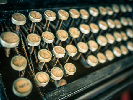 old typewriter