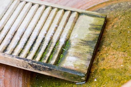 laundry sinkの写真素材