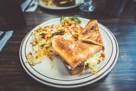 american sandwichの写真素材