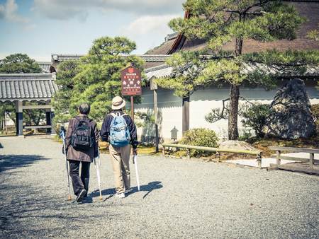KYOTO, JAPAN - MARCH 24: Chion-in on March 24, 2015 in Kyoto, Japan. It is the head temple of the Jodo sect of Japanese Buddhism.のeditorial素材