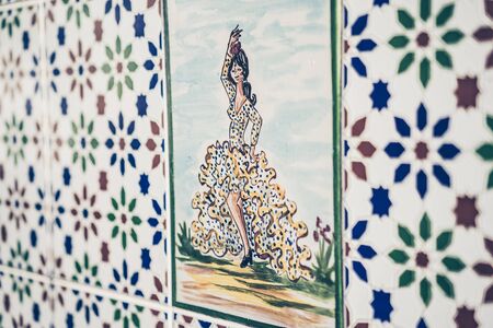 spanish tilesの写真素材