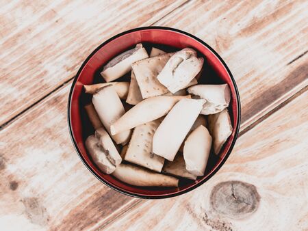 stick breadの写真素材