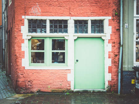GHENT, BELGIUM - DECEMBER 11: View of Ghent city center on December 11 in Ghent, Belgium. It is a city and a municipality located in the Flemish region.のeditorial素材