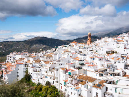 Competa in Malaga, Spainのeditorial素材