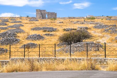 Acinipo in Ronda, Malaga, Spainの写真素材
