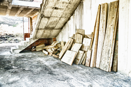 building under constructionの写真素材