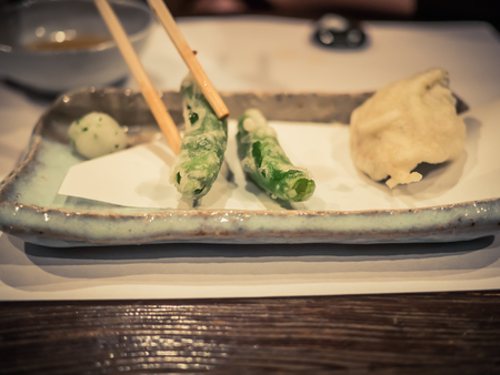 Traditional Japanese foodの写真素材