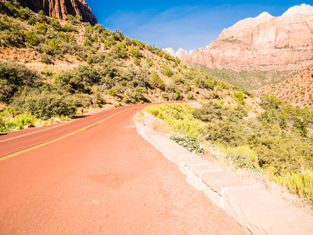 Zion National Park, Utah, USAの写真素材