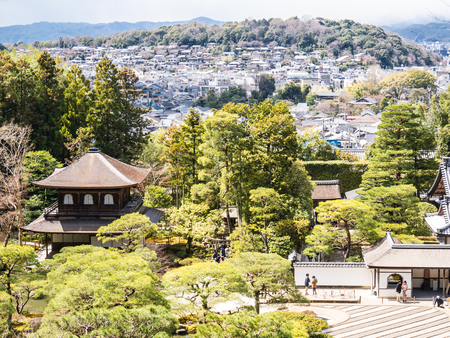 Ginkaku-ji in Kyoto, Japanのeditorial素材