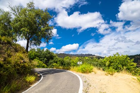 secondary roadの写真素材