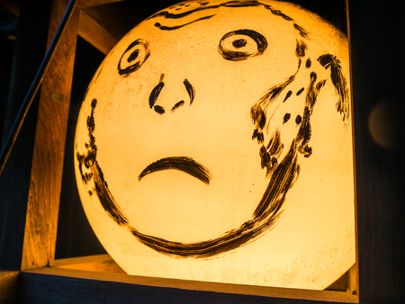 japanese lampの写真素材