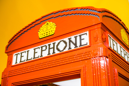 LONDON, UK - 19 FEBRUARY, 2017: world's largest LEGO store in Leicester Squareのeditorial素材