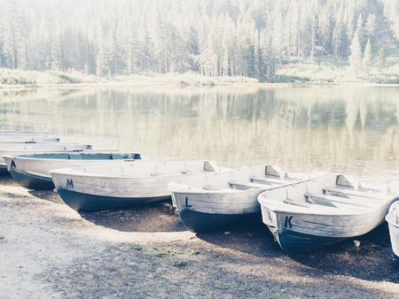 Mammoth Lakes in California, USAの写真素材