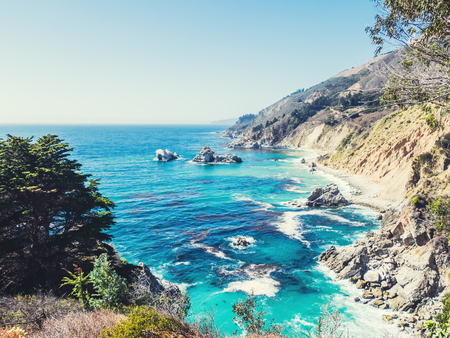 Big Sur in California, USAの写真素材