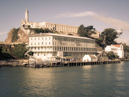 Alcatraz in San Francisco, USAの写真素材