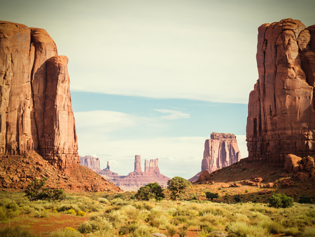 Monument Valley, Utah, USAの写真素材