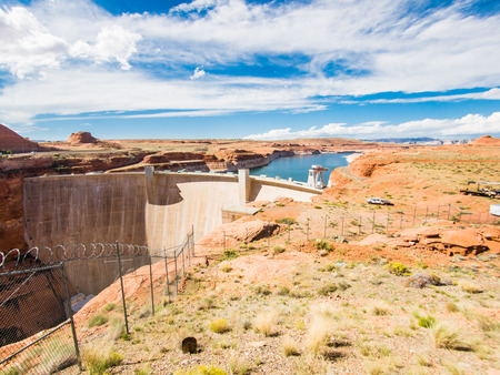 Lake Powell in Arizona, USAの写真素材