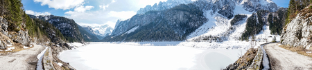 Gosausee in Tyrol, Austriaの写真素材
