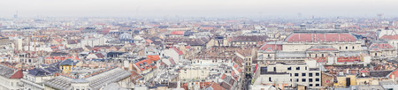 BUDAPEST, HUNGARY - DECEMBER 18, 2017: Panoramic view. It is the capital of Hungary, and one of the largest cities in the European Union.のeditorial素材