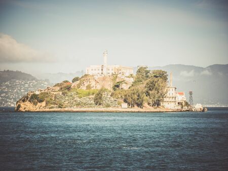 Alcatraz in San Francisco, USAの写真素材