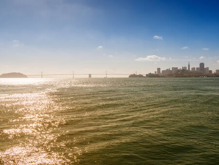 San Francisco cityscape, USAの写真素材
