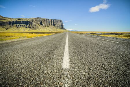 road in Icelandの写真素材