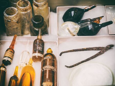 old medicine utensilsの写真素材