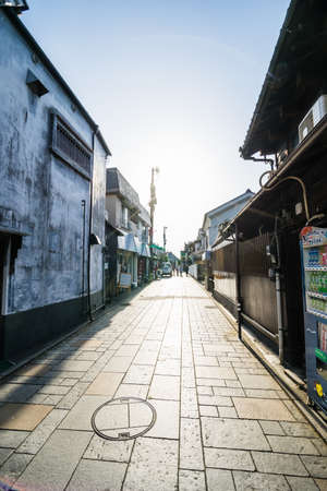 KAWAGOE; JAPAN - APRIL 10, 2018: Kawagoe is a city in Saitama Prefecture, Japan.のeditorial素材