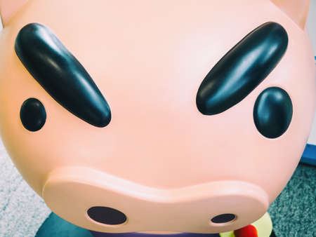 TOKYO; JAPAN - APRIL 11, 2018: sculpture of animation character named crayon shin-chan in tv asahi building at Roppongi Hillsのeditorial素材