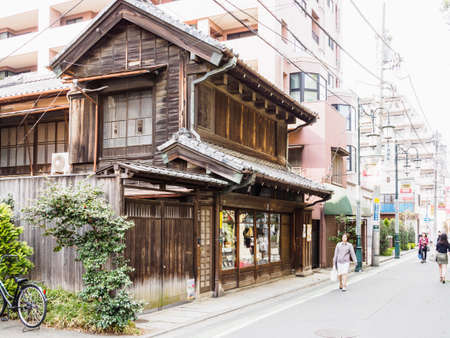 KAWAGOE; JAPAN - APRIL 10, 2018: Kawagoe is a city in Saitama Prefecture, Japan.のeditorial素材