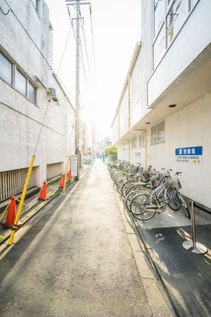 KAWAGOE; JAPAN - APRIL 10, 2018: Kawagoe is a city in Saitama Prefecture, Japan.のeditorial素材