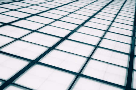 illuminated glass floorの写真素材