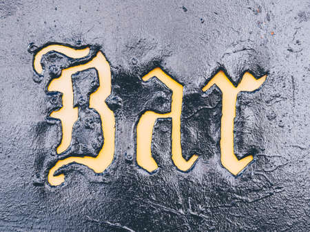 Bar billboard in Torremolinos, Spainの写真素材