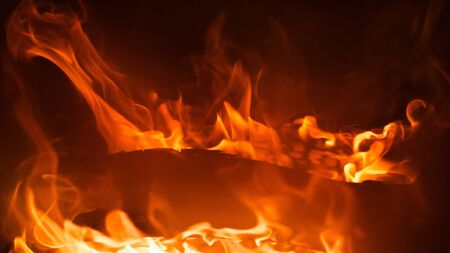 Flame Backgroundの写真素材