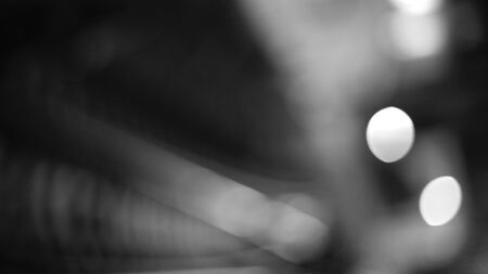 Abstract monochrome bokeh background - Graphic material