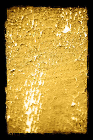 Peeling Textured Grunge Background with black borderの写真素材