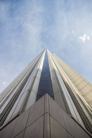 Picasso tower in Paseo de la Castellana, Madrid city, Spain. It's a great business building located...