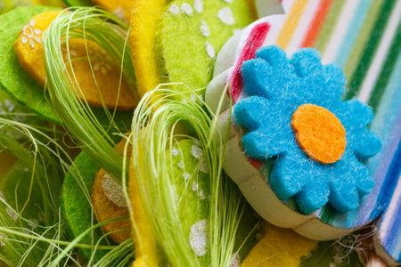 Easter decorationsの写真素材