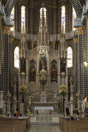 Village of Jardin in Antioquia, Colombiaのeditorial素材