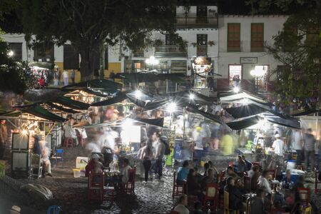 Village of Jardin in Antioquia, Colombiaのeditorial素材