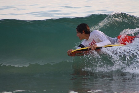 Wakeboarding at mexicoの素材
